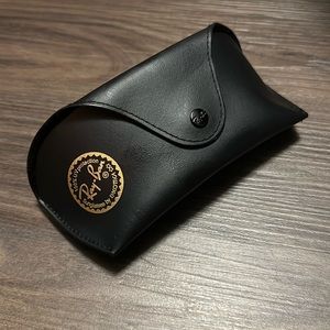 Ray Ban empty sunglasses black case
